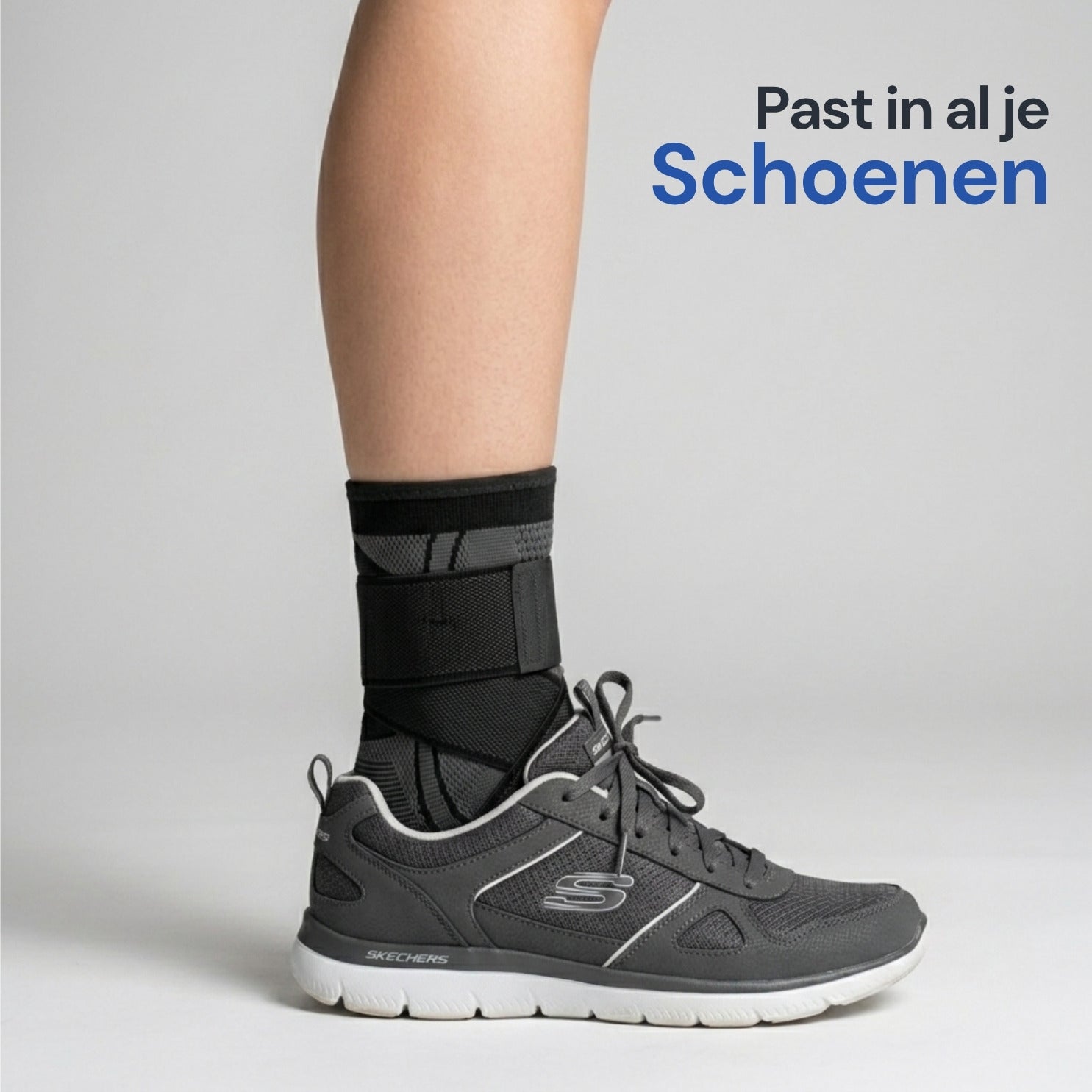 Compressiebrace met Support Straps tegen hielspoor