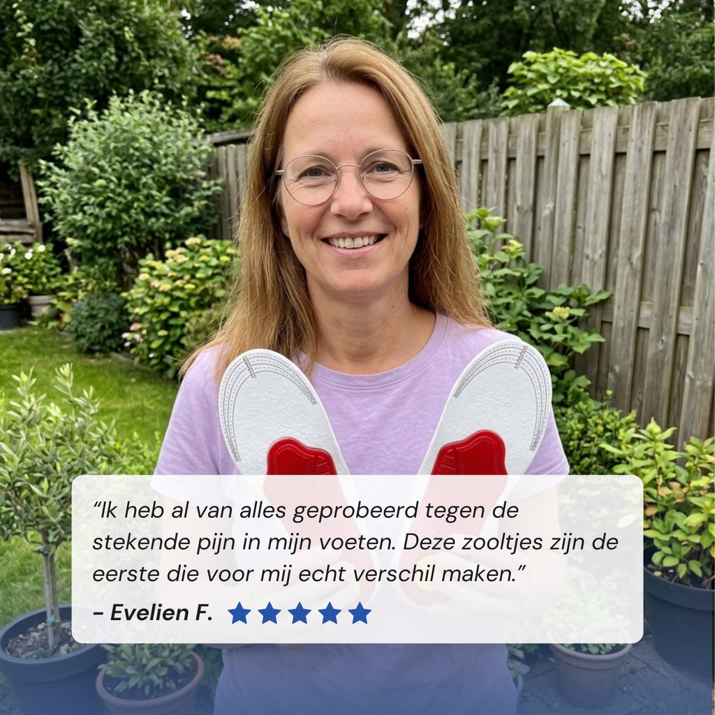 Ondersteunende inlegzolen tegen voetklachten