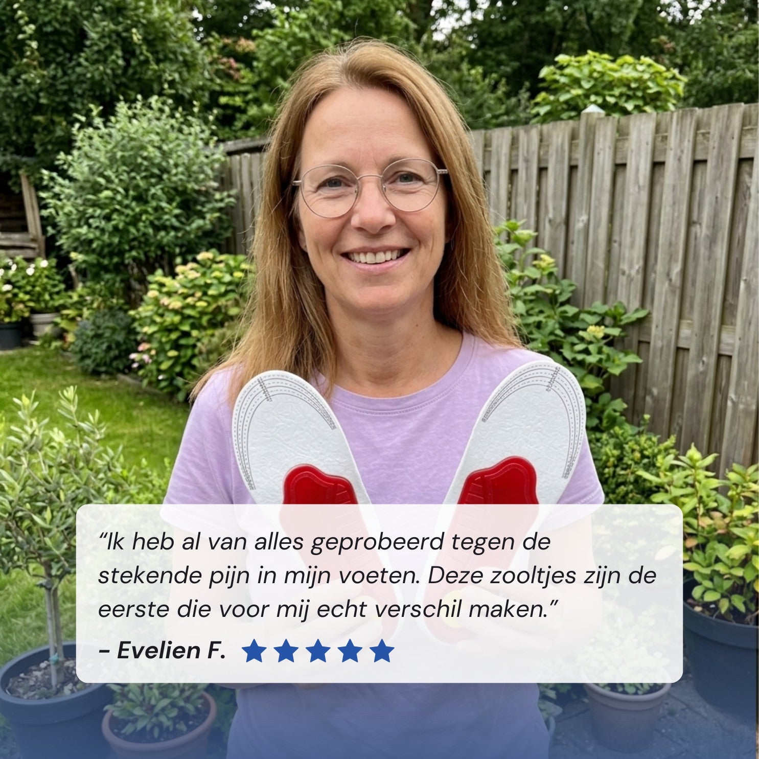 Ondersteunende inlegzolen tegen voetklachten
