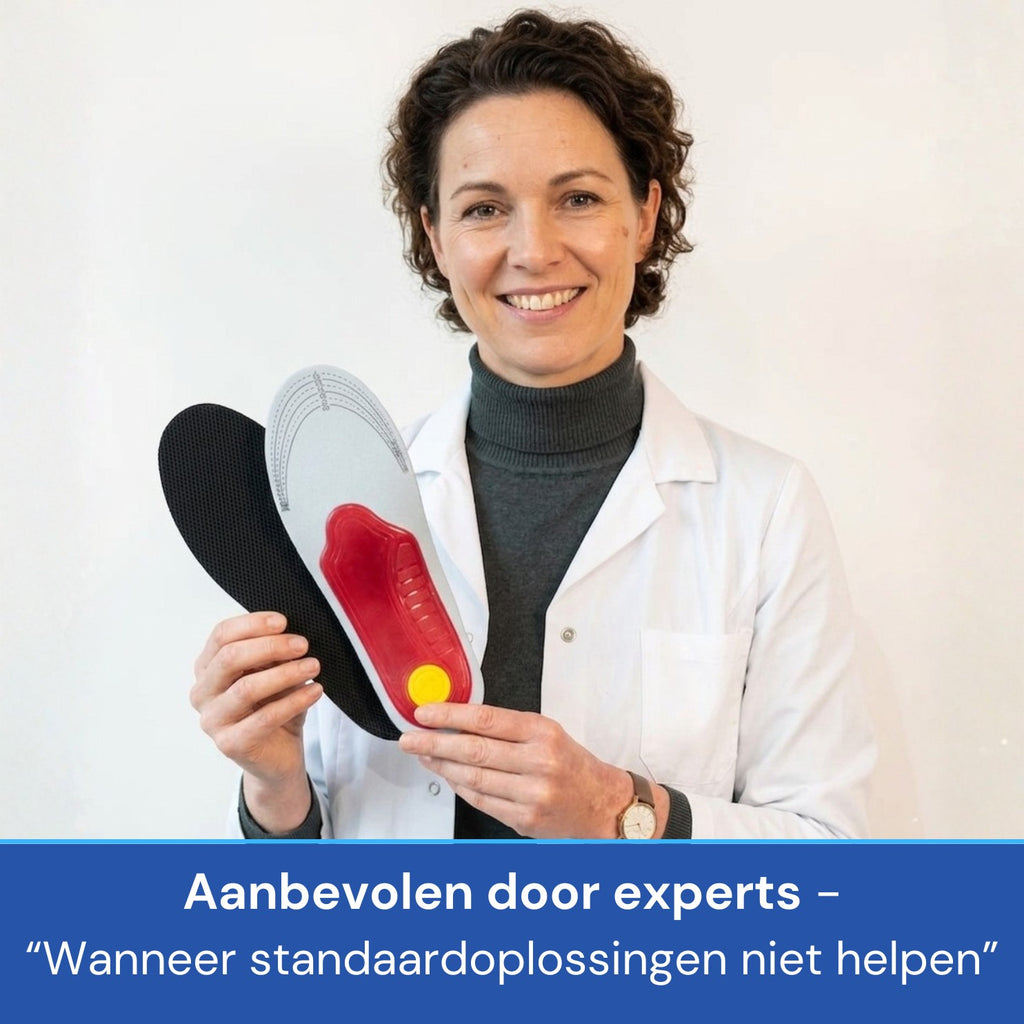 Ondersteunende inlegzolen tegen voetklachten