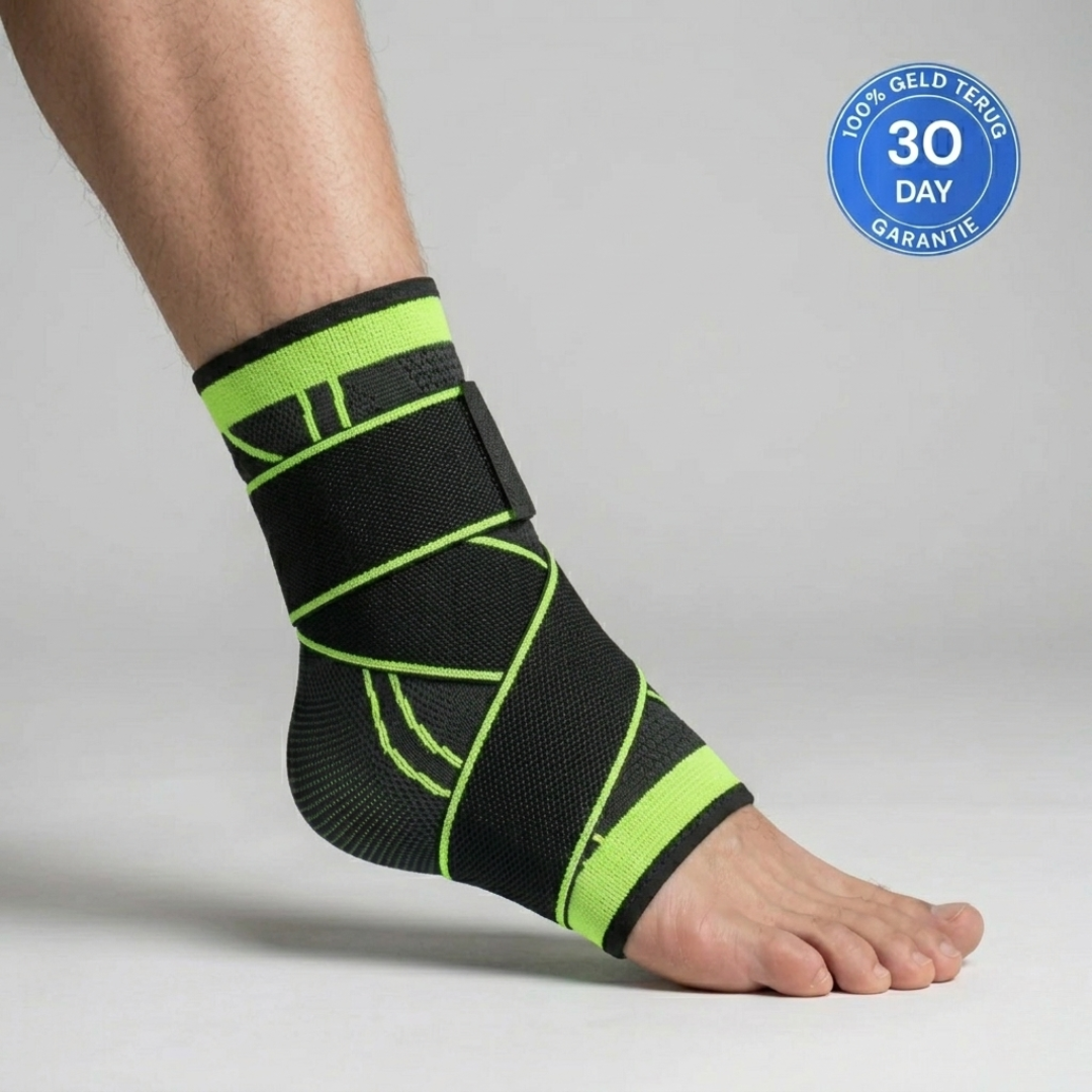Compressiebrace met Support Straps tegen hielspoor