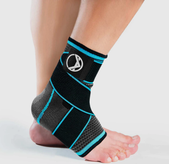 Compressiekous met Support Straps tegen hielspoor